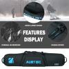 AUMTISC Snowboard Bag Padded for Air Travel Flying Snow Board Bags Case with Storage Compartments Snowboarding Gear and Equipment Bag 155cm Blue view 4