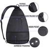 LLYWCM Pickleball Bag - Pickleball Backpack for Women & Men - Travel Paddle Case, Sling Bag (Black) view 3