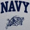 AW03 - US Naval Academy Midshipmen Arch Logo CREW SWEATSHIRT - 2X-Large - Sport Grey view 2