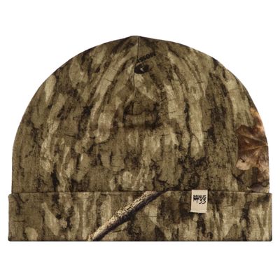 100% Merino Wool Cuff Beanie - Mens & Womens Warm Winter Hat - Watch Cap - Toque - Novelty Beanie - One Size Fits Most - Mossy Oak
