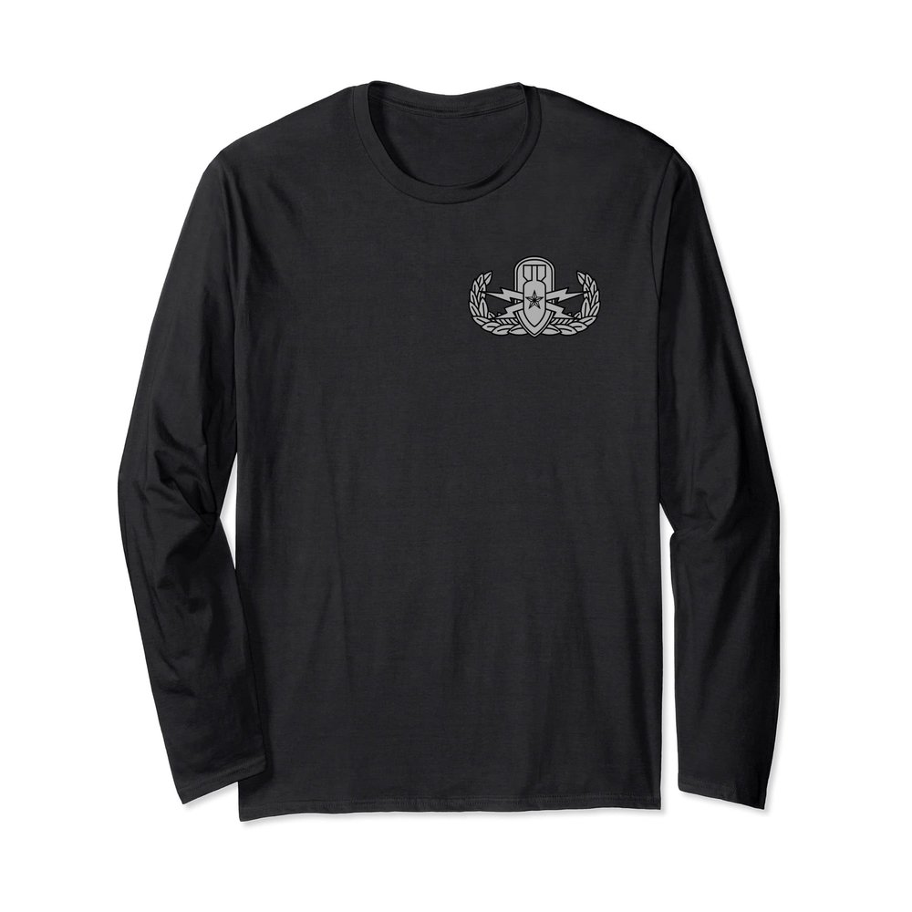 Senior Explosive Ordinance Disposal Badge (EOD) - US Army Long Sleeve T-Shirt