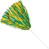 Anderson's Premium Kelly Green and Gold School Spirit Shakers, Cheerleader Pom Poms, Sports Fan, Football, Basketball, Homecoming, Squad, Team, Party, Dance Club, Celebration Pack of 10 view 1