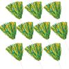 Anderson's Premium Kelly Green and Gold School Spirit Shakers, Cheerleader Pom Poms, Sports Fan, Football, Basketball, Homecoming, Squad, Team, Party, Dance Club, Celebration Pack of 10 view 3