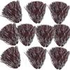 Anderson's Premium Maroon and Gray School Spirit Shakers, Cheerleader Pom Poms, Sports Fan, Football, Basketball, Homecoming, Squad, Team, Party, Dance Club, Performance, Celebration Pack of 10 view 3