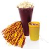 Anderson's Premium Cardinal Red and Gold School Spirit Shakers, Cheerleader Pom Poms, Sports Fan, Football, Basketball, Homecoming, Squad, Team, Party, Dance Club, Performance, Celebration Pack of 10 view 2
