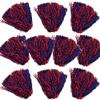 Anderson's Premium Royal Blue and Red School Spirit Shakers, Cheerleader Pom Poms, Sports Fan, Football, Basketball, Homecoming, Squad, Team, Party, Dance Club, Performance, Celebration Pack of 10 view 3