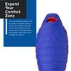 Big Agnes Womens Torchlight Sleeping Bag w/600 DownTek for Backpacking and Camping, 20 Degree, Petite view 2
