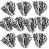 Anderson's Premium Black and White School Spirit Shakers, Cheerleader Pom Poms, Sports Fan, Football, Basketball, Homecoming, Squad, Team, Party, Dance Club, Performance, Celebration Pack of 10 view 3