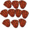 Anderson's Premium Black and Orange School Spirit Shakers, Cheerleader Pom Poms, Sports Fan, Football, Basketball, Homecoming, Squad, Team, Party, Dance Club, Performance, Celebration Pack of 10 view 3