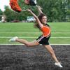 Anderson's Premium Black and Orange School Spirit Shakers, Cheerleader Pom Poms, Sports Fan, Football, Basketball, Homecoming, Squad, Team, Party, Dance Club, Performance, Celebration Pack of 10 view 4