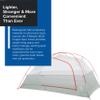 Big Agnes Copper Spur HV UL - Ultralight Backpacking Tent, Orange, 2 Person view 2