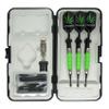 sure grip Viper Green Soft Tip Darts with Dart Case & Accessories Choice of Flights 16 or 18 Grams (Pentathlon Pot Leaf Slim, 16g) view 3
