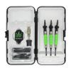 sure grip Viper Green Soft Tip Darts with Dart Case & Accessories Choice of Flights 16 or 18 Grams (Pentathlon Pot Leaf Slim, 16g) view 4