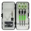 Sure Grip Viper Green Soft Tip Darts with Dart Case & Accessories Choice of Flights 16 or 18 Grams (Pot Leaves Slim, 16g) view 3
