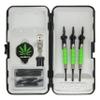 sure grip Viper Green Soft Tip Darts with Dart Case & Accessories Choice of Flights 16 or 18 Grams (Ruthless Pot Leaf Black, 16g) view 4