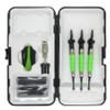 sure grip Viper Green Soft Tip Darts with Dart Case & Accessories Choice of Flights 16 or 18 Grams (Harrows Retina Slim, 16g) view 4