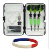Sure Grip Viper Green Soft Tip Darts with Dart Case & Accessories Choice of Flights 16 or 18 Grams (Pentathlon Vizion Swish, 18g) view 1