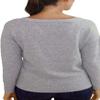 Ellen Tracy Women's Long Sleeve Pullover Sweater Bluebell S view 2