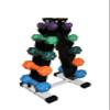 Ader Neoprene Dumbbell Set w/Rack- 1, 3, 5, 7, 9lb view 1