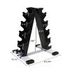 Ader Neoprene Dumbbell Set w/Rack- 1, 3, 5, 7, 9lb view 2