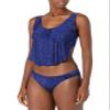 Smart & Sexy Knot Front Crop Bikini Top view 1