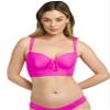 Plus-Size Full-Busted Supportive Underwire Swimsuit Bikini Top view 1