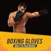 DEFY Boxing Gloves for Men & Women - Premium Quality Synthetic Leather Boxing Gloves for Training - Perfect for Punching Heavy Bags, Sparring, & Fighting Gloves (Black, 10oz) view 2