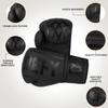 DEFY Boxing Gloves for Men & Women - Premium Quality Synthetic Leather Boxing Gloves for Training - Perfect for Punching Heavy Bags, Sparring, & Fighting Gloves (Black, 10oz) view 3
