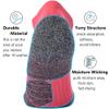 CWVLC Unisex Cushioned Compression Athletic Ankle Socks Multipack, 3-pairs Watermelon, M (7.5-10 W US/ 6-8.5 M US) view 4