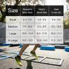 CWVLC Unisex Cushioned Compression Athletic Ankle Socks Multipack, 6-pairs Black Charcoal Royal, M (7.5-10 W US/ 6-8.5 M US) view 2