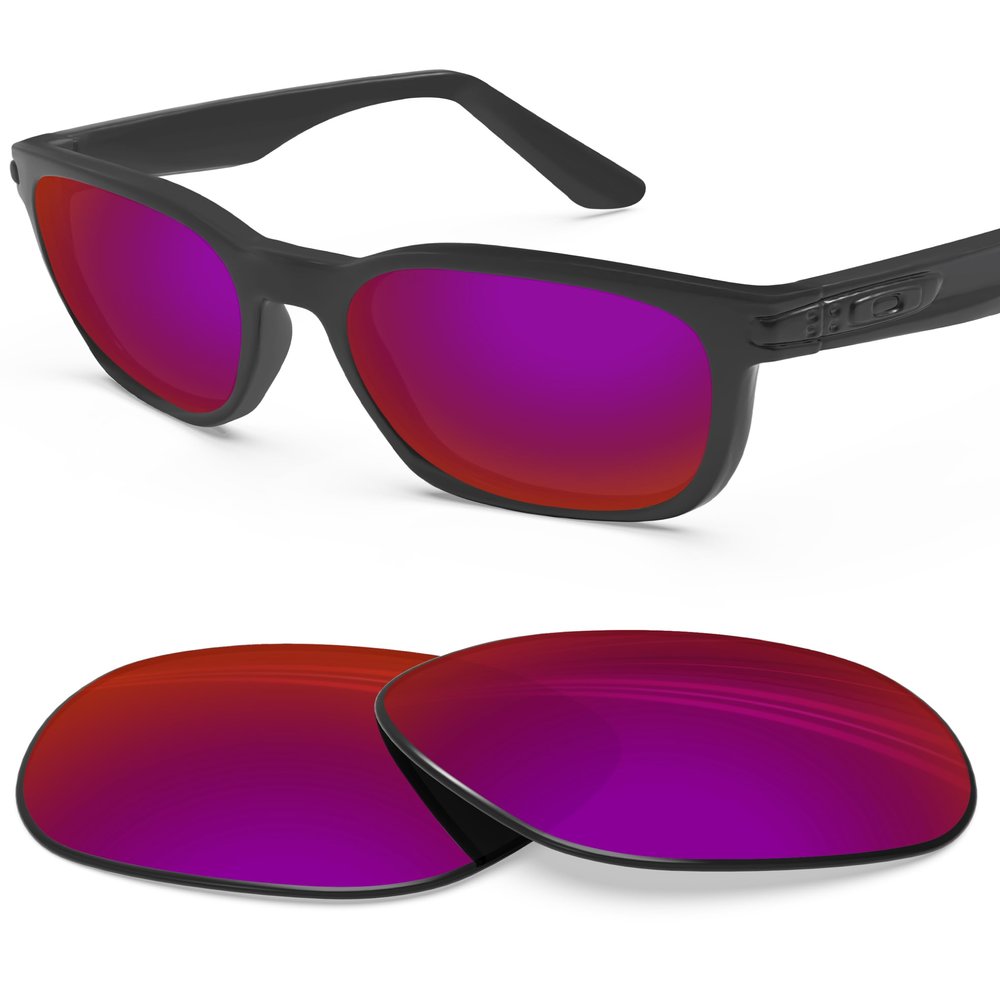 BLAZERBUCK Polycarbonate Polarized Replacement Lenses for Oakley Garage Rock OO9175 - Burned Starry AR Coated
