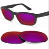 BLAZERBUCK Polycarbonate Polarized Replacement Lenses for Oakley Garage Rock OO9175 - Burned Starry AR Coated view 1