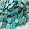 16inch Strand- Magnesite New Stone Bead DIY Matrix Turquoise - Freeform Shape Slab Slice Beads Chunky Necklace 20-60mm(2") (20-35mm) view 3