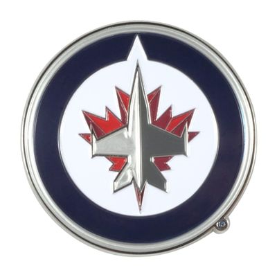 FANMATS 22804 Winnipeg Jets 3D Color Metal Emblem, Diecut Team Logo Auto Emblem