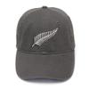 FANNOO Baseball Cap-New Zealand Silver Fern Flag Flock Printing Washed Cotton Adjustable Twill Profile Plain Unisex Hats view 1