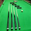 JX Pool Cues New 58 Inch Billiard Cue Sticks 13mm Glue-on Tips Hardwood Wooden Cues Set of 2 view 4