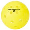 Dura Fast 40 Pickleballs | Outdoor Pickleball Balls | Yellow | Pack of 6 | USAPA Approved and Sanctioned for Tournament Play, Professional Perfomance view 1