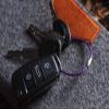 Silipac Wire Keychain Cable Rings  Twist-Lock 6.3" (16 cm), 2mm  Car Keyring, Luggage Tag & ID Tag Loop Stainless Steel view 4