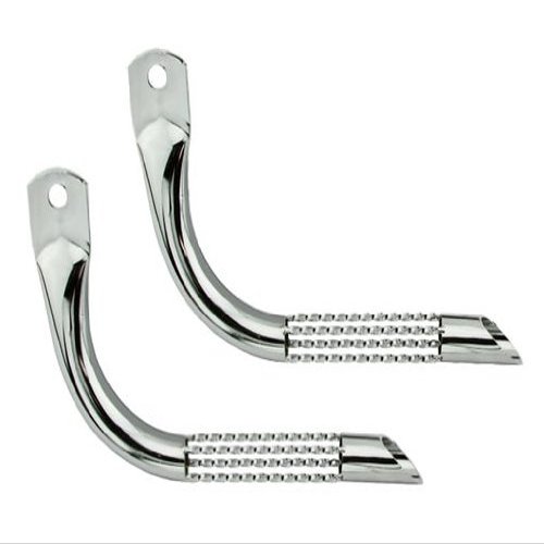 Alta Bicycle Lowrider Quadruple Twisted Muffler Tailpipe, Multiple Colors. (Chrome)