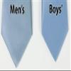 Spring Notion Boys' Pre-tied Satin Zipper Necktie - Adjustable Ties for Kids, Large with gift box, Steel Blue view 4