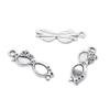 20 Pieces Antique Silver Plated Jewelry Charms GY04504 Lady Eyeglass Sunglasses view 1