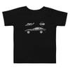 1990 Chevy Sports Car C4 ZR-1 Toddler Short Sleeve Tee Black, Fan Gift, Vintage, Retro, Classic, Racing view 1