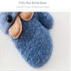 Baby Toddler Cute Winter Warm Knitted Magic Mittens On String Kids Cold Weather Snow Insulated Gloves for Girl Boy 0-3Y Gift view 3
