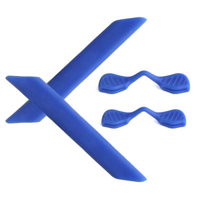 Alphax Blue Replacement Nosepieces & Earsocks Rubber Kits for Oakley RadarLock XL OO9196