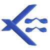 Alphax Blue Replacement Nosepieces & Earsocks Rubber Kits for Oakley RadarLock XL OO9196 view 1
