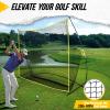 PodiuMax Golf Net, 10x7ft Golf Practice Net, Hitting Nets for Backyard Garage, Improve Chipping Putting Pitching, Gift for Men & Golfers view 4