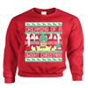 ALLNTRENDS Adult Sweatshirt Dreaming of A Dwight Christmas Funny Ugly Xmas (3XL, Red) view 1
