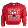 ALLNTRENDS Adult Sweatshirt I Turned Myself Into A Christmas Sweater Funny Xmas (2XL, Red) view 1