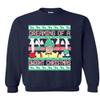 ALLNTRENDS Adult Sweatshirt Dreaming of A Dwight Christmas Funny Ugly Xmas (2XL, Navy Blue) view 1