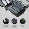 XCMAN Padded Snowboard Bag with Wheels, Extendable Roller Ski Bag for Air Traveling Adjustable Length - Extra Long/Wide/Deep,Waterproof - with Protection Ribs view 4